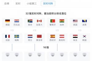 若按现在排名落位！32强VS：德法同1/8决赛区，西葡同区直播_在线观看_免费录像回放_赛事前瞻