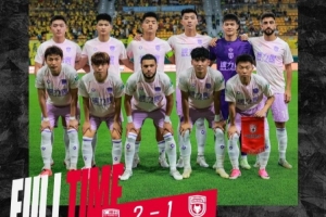 中甲第12轮  冯伯元建功⚽️  陕西联合客场1:2不敌广东广州豹